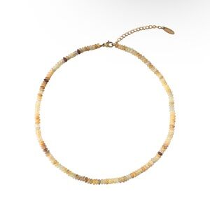 Logan Tay x Hailey Polk yellow Beaded Necklace
